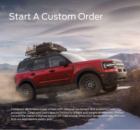 Start a custom order | Golden Circle Ford of Parsons in Parsons TN